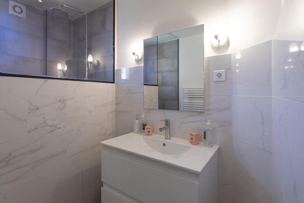 L1 Suite Auguste Valensin 10 Min A Pied Mer Clim&Wifi Nice Exteriör bild